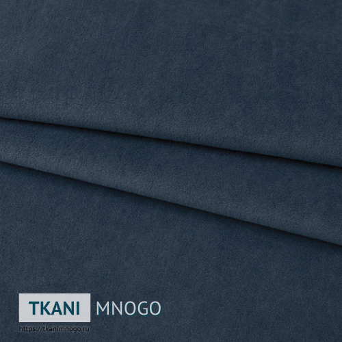 Фото обивки велюра “188-22” (однотонный серый, голубой)