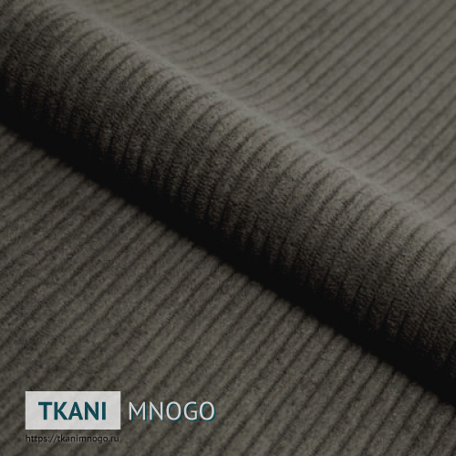 Фото фактуры велюра “TZFBR-8” (полоса коричневый)