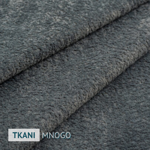 Фото обивки велюра “86” (однотонный серый)