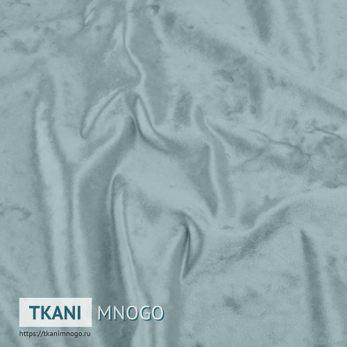 Фото внешнего вида велюра “20” (однотонный голубой)