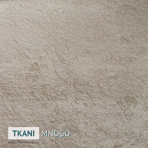 Фото фактуры велюра “Zero-17” (однотонный серый)