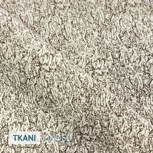 Фото фактуры велюра “1707-7” (абстракция белый, коричневый)